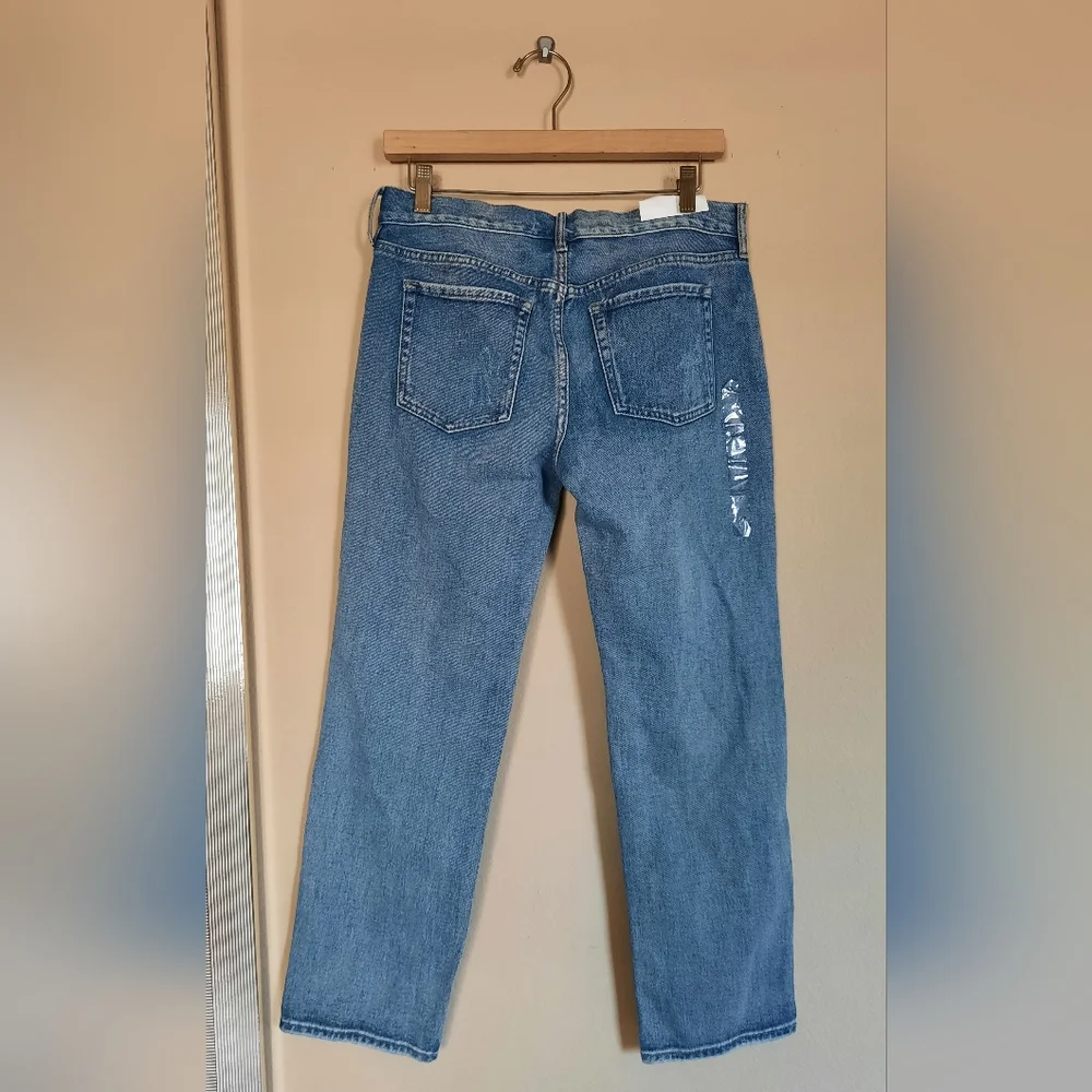 NWT Pacsun Boyfriend Blue Distressed Women Jeans Casual Capsule - Picture 5 of 8
